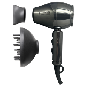 HH Simonsen XS Dryer incl. Diffuser - Gun Metal