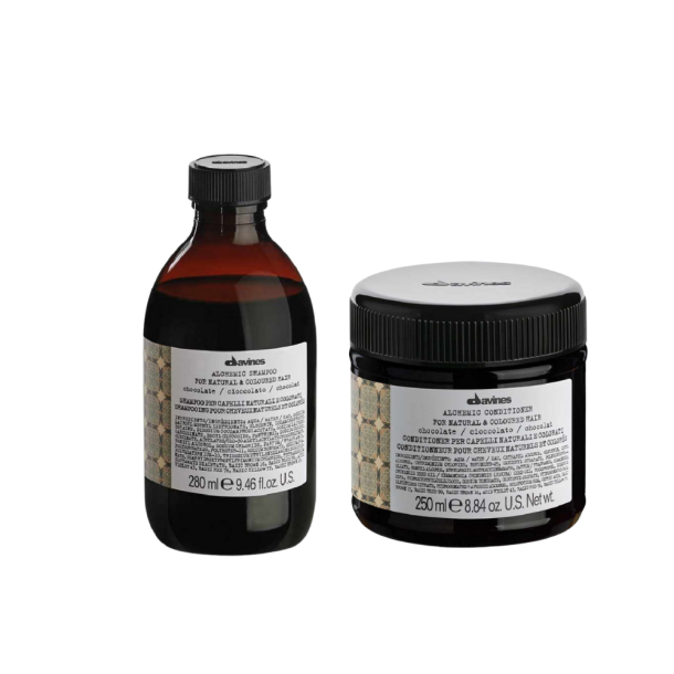 Davines Alchemic Shampoo & Conditioner - Chocolate