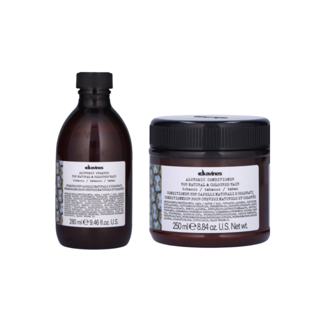 Davines Alchemic Shampoo & Conditioner - Tobacco