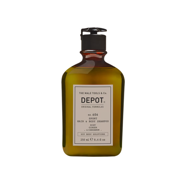 Depot The Male Tools & Co Depot No. 606 Sport Hair & Body Shampoo 250ml