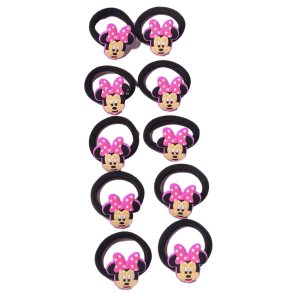 hrelastikker med Mickey Mouse (10 stk)