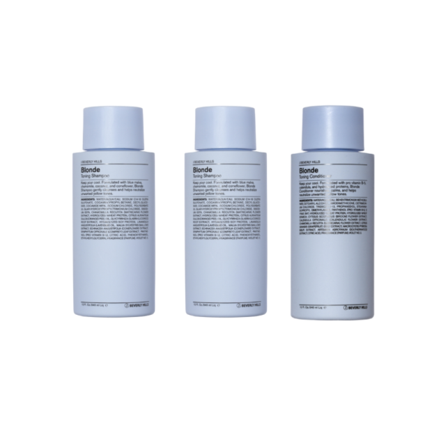 J Beverly Hills Blonde Shampoo & Conditioner Trio