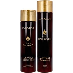 Lanza Keratin Healing Oil Lustrous Shampoo & Conditioner St