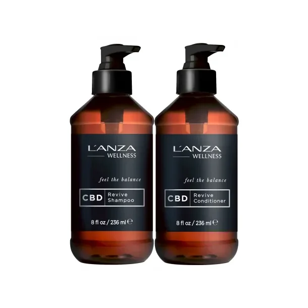 Lanza Wellness CBD Revive Shampoo & Conditioner 