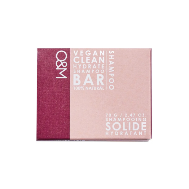 O&M Hydrate Shampoo Bar 70g